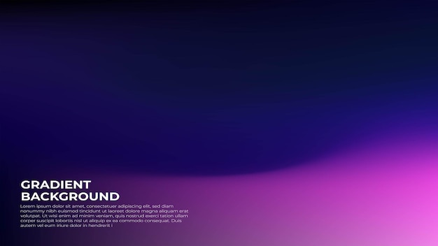 Diseño de fondo de color de gradiente vectorial abstracto