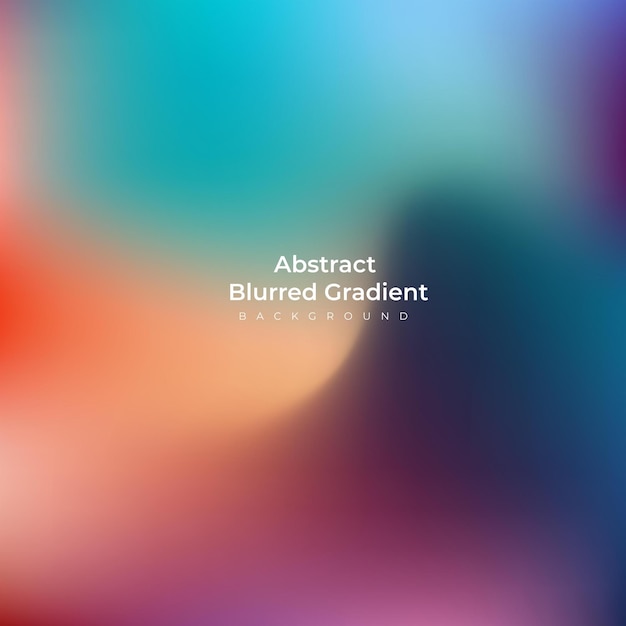 Diseño de fondo de color de gradiente vectorial abstracto