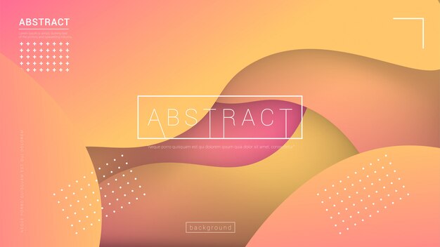 Diseño de fondo de color líquido. Gradiente de fluidos conforma la composición. Fondo moderno