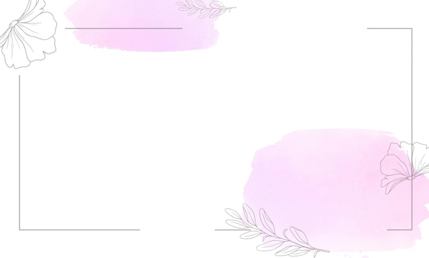 Diseño de fondo de color pastel en acuarela vectorial
