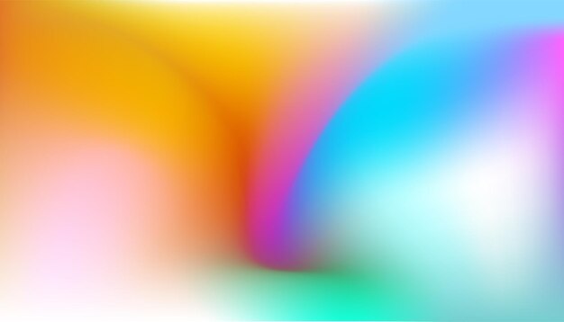 Diseño de fondo de colores de gradiente abstracto que fluye