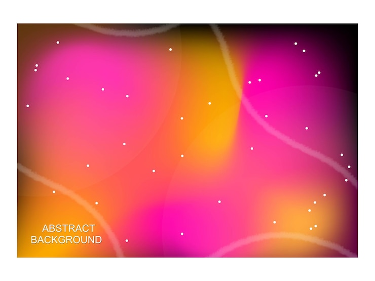 Vector diseño de fondo colorido borroso abstracto