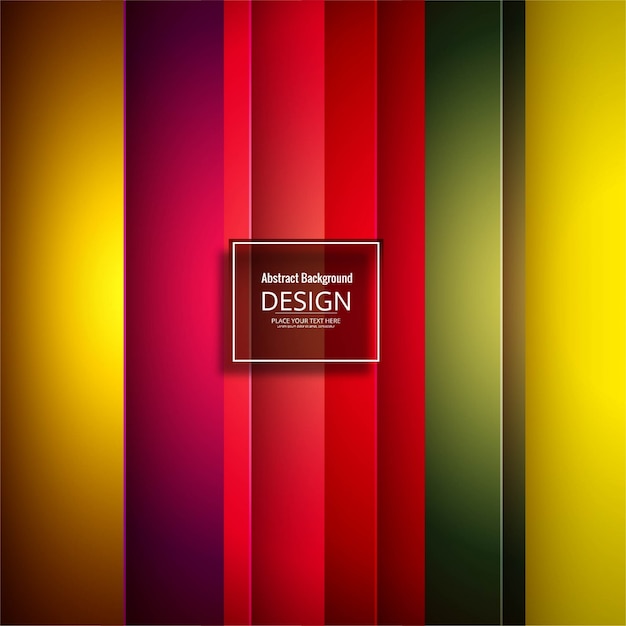Diseño de fondo colorido moderno