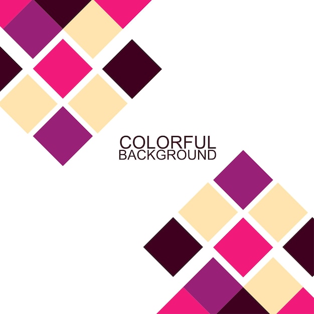 diseño de fondo colorido