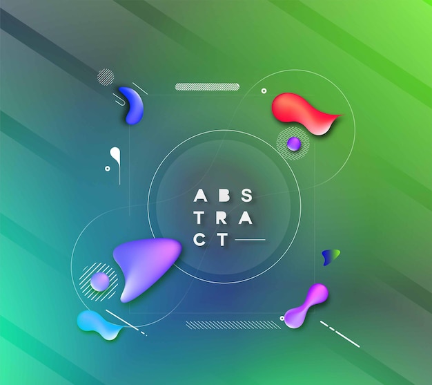 Diseño y fondo coloridos abstractos del modelo. Uso para diseño moderno, portada, póster, plantilla, folleto, decorado, volante, pancarta.