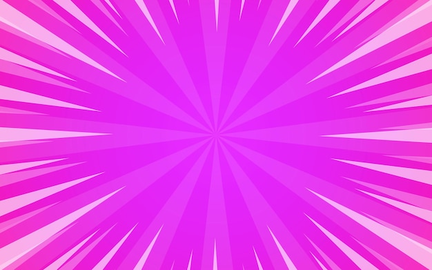 Diseño de fondo cómico con ilustración vectorial de colores
