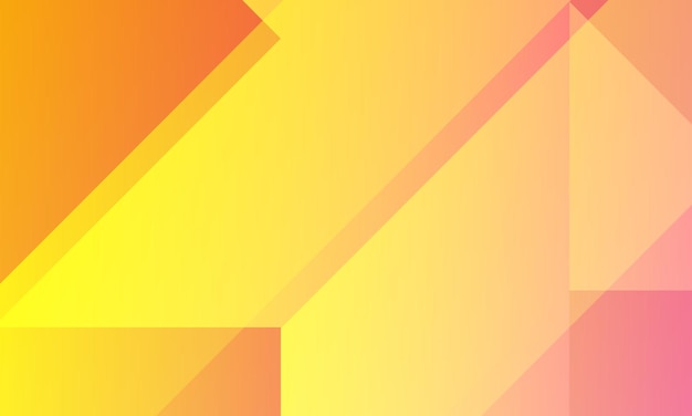 Diseño de fondo degradado amarillo Diseño de textura de fondo abstracto de vector naranja