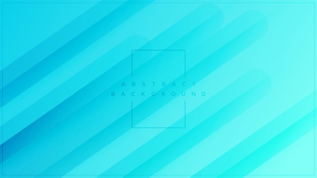 Diseño de fondo degradado de banner azul moderno