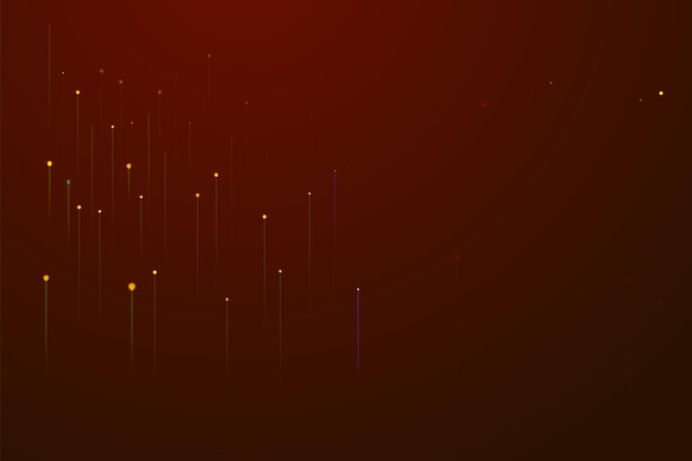 Diseño de fondo degradado de tecnología roja 1113