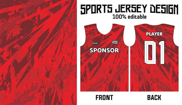 diseño de fondo deportivo jersey