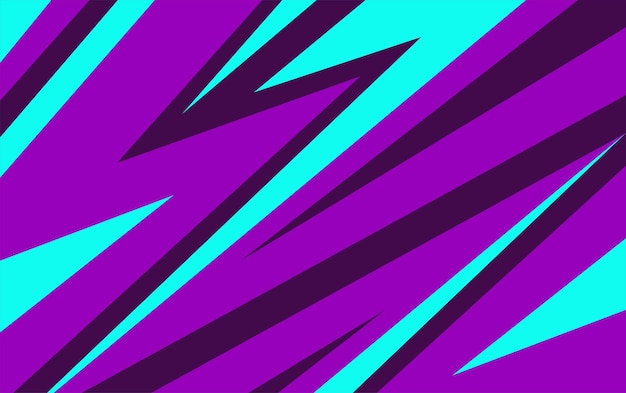 diseño de fondo deportivo moderno con formas de rayas geométricas púrpuras y azules