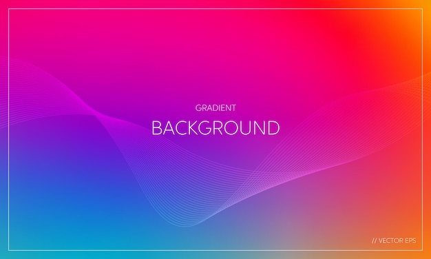 Diseño de fondo de desdibujado de gradiente de color
