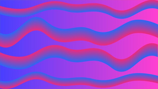 Diseño de fondo de desenfoque de estilo 3d de partículas de línea de degradado