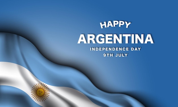 Diseño De Fondo Del Día De La Independencia De Argentina