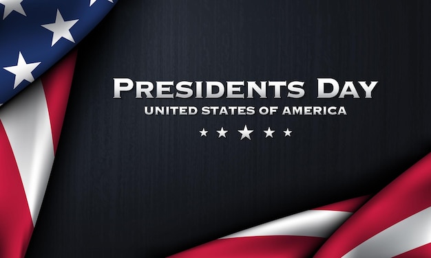 Diseño de fondo para el Día de los Presidentes