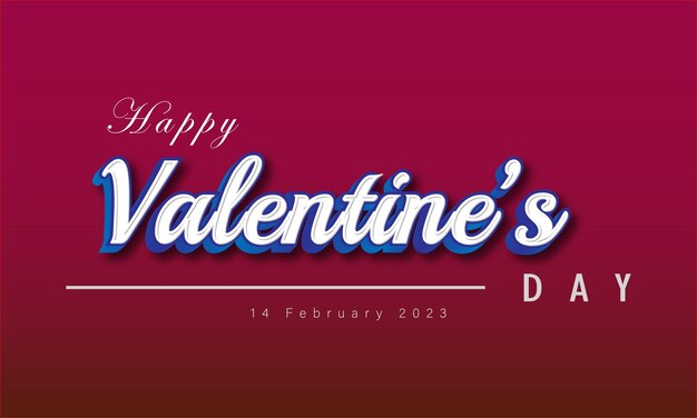 diseño de fondo del día de san valentín 2023
