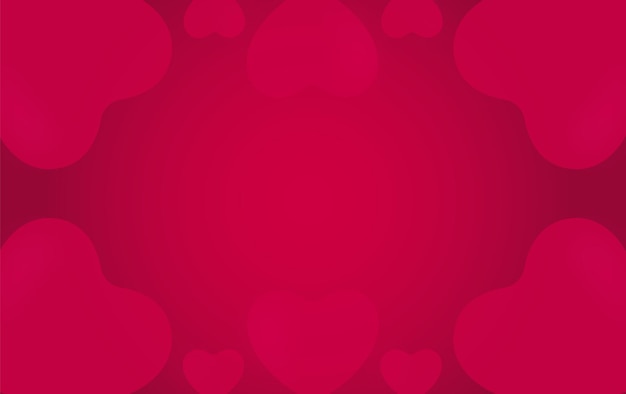 Diseño de fondo del día de San Valentín