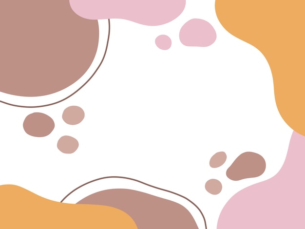 Diseño de fondo de dibujo abstracto moderno