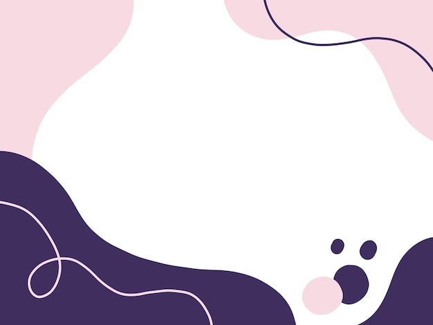 Diseño de fondo de dibujo abstracto moderno