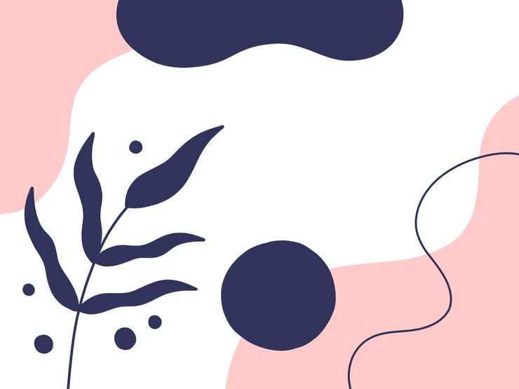 Vector diseño de fondo de dibujo abstracto moderno