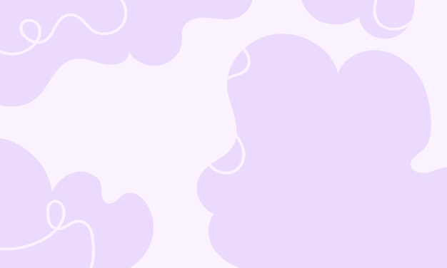 Diseño de fondo de dibujos abstractos planos