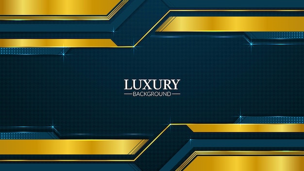 Diseño de fondo dorado abstracto con forma dorada diagonal