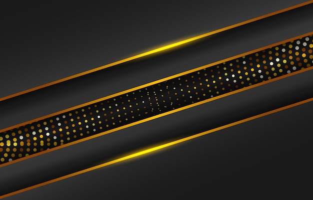 Diseño de fondo dorado de lujo