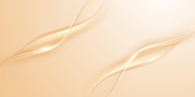 diseño de fondo dorado con lujosos elementos de efecto ilustración vectorial