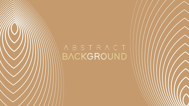 Diseño de fondo dorado premium con fondo de lujo de línea de rayas abstractas