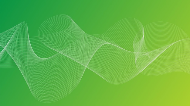 Diseño de fondo de estandarte abstracto con diseño de forma de línea fluida y líquida geométrica