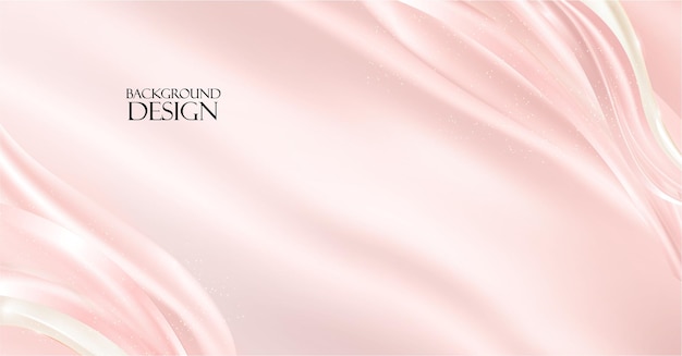 Diseño de fondo estilo onda de lujo