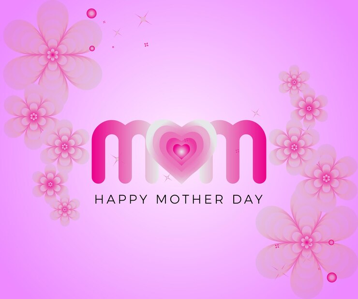 Diseño de fondo feliz día de la madre