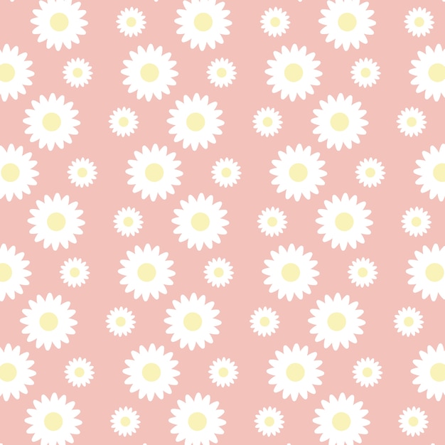 Diseño de fondo de flores.