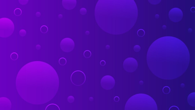 Diseño de fondo fluido formas abstractas de burbujas para impresión o web en violeta