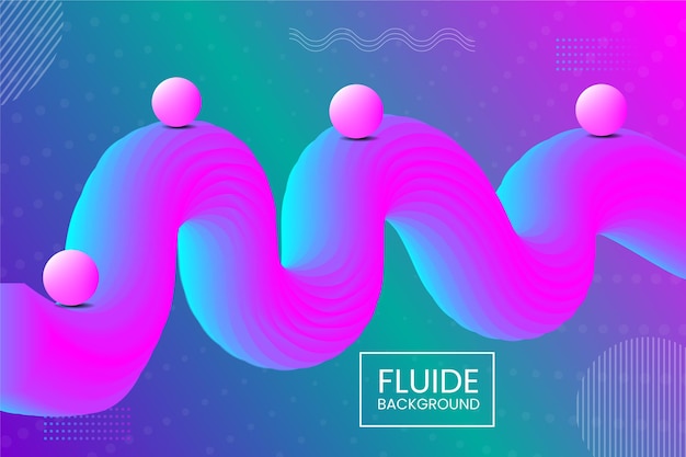 Diseño de fondo fluido