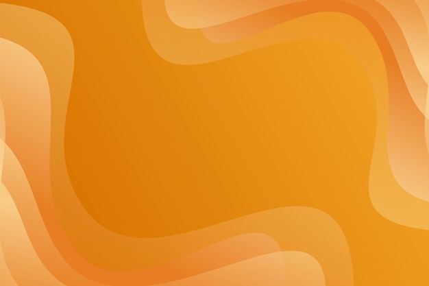 diseño de fondo de forma fluida naranja de lujo