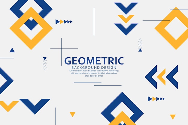 Diseño de fondo de forma geométrica abstracta