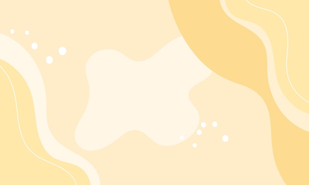 Diseño de fondo de formas abstractas dibujadas a mano