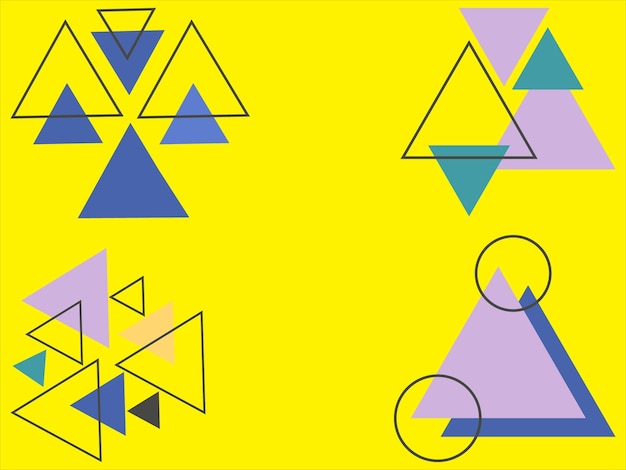 diseño de fondo de formas geométricas