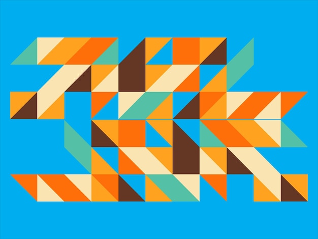 diseño de fondo de formas geométricas