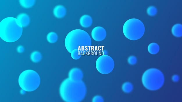 diseño de fondo geométrico abstracto azul vector