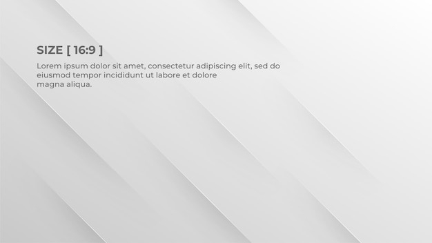 diseño de fondo geométrico abstracto blanco