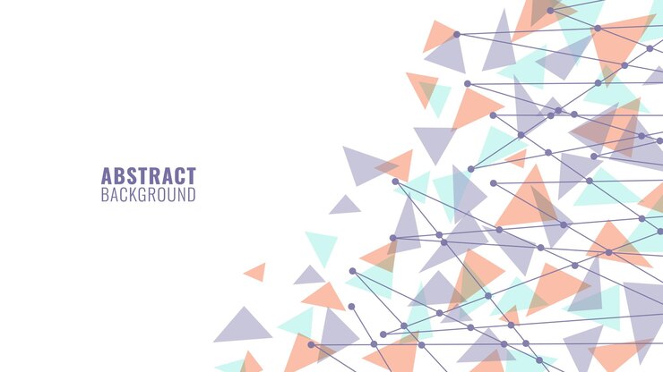 diseño de fondo geométrico abstracto vectorial
