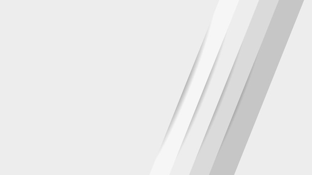 Diseño de fondo geométrico blanco y gris