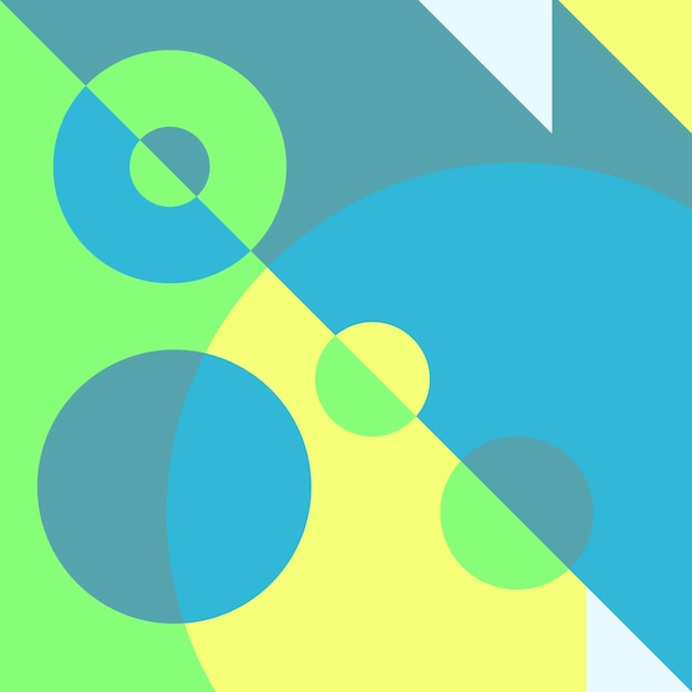 Diseño de fondo geométrico colorido
