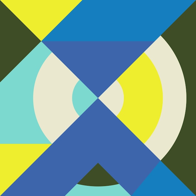 Diseño de fondo geométrico colorido