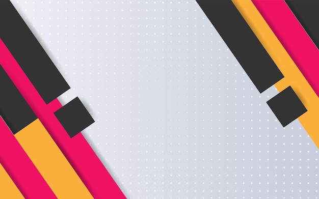Diseño de fondo geométrico colorido