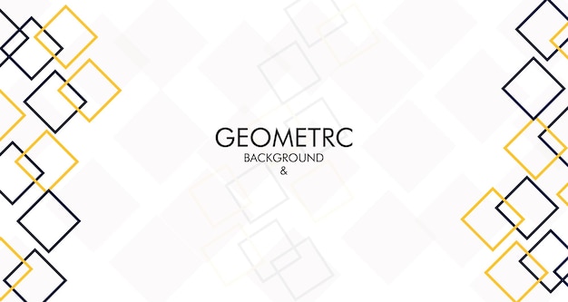 Diseño de fondo geométrico creativo con gráfico para diseño de fondo de ilustración vectorial