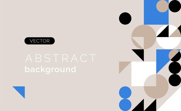 Diseño de fondo geométrico minimalista Ilustración vectorial