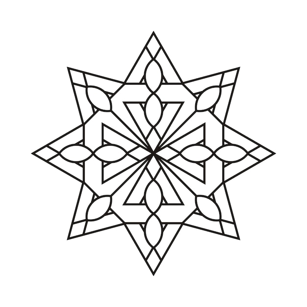 Diseño del fondo geométrico